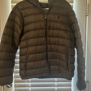 Ralph Lauren Men's Dark Puffer Jacket